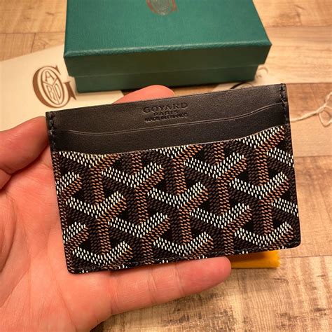 goyard holder|goyard saint sulpice card holder.